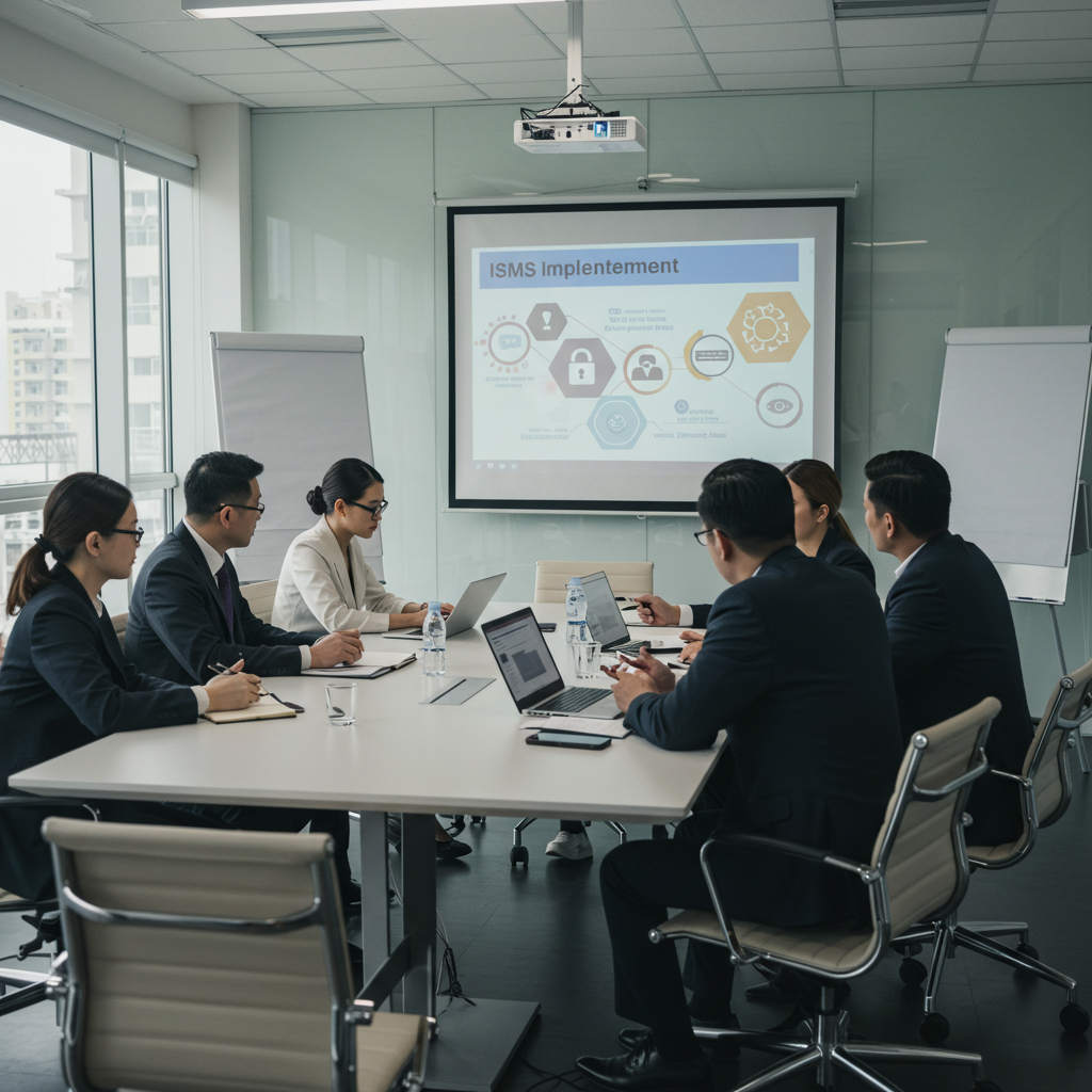 ISMS implementation process overview at CISO Ally